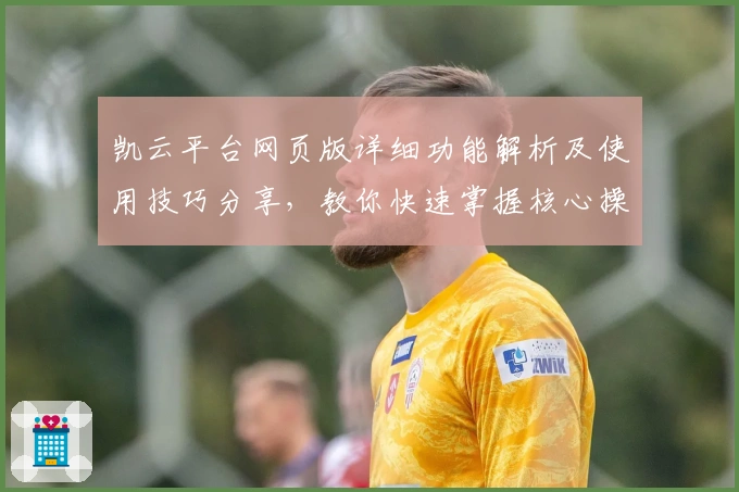 凯云平台网页版详细功能解析及使用技巧分享，教你快速掌握核心操作提升体验